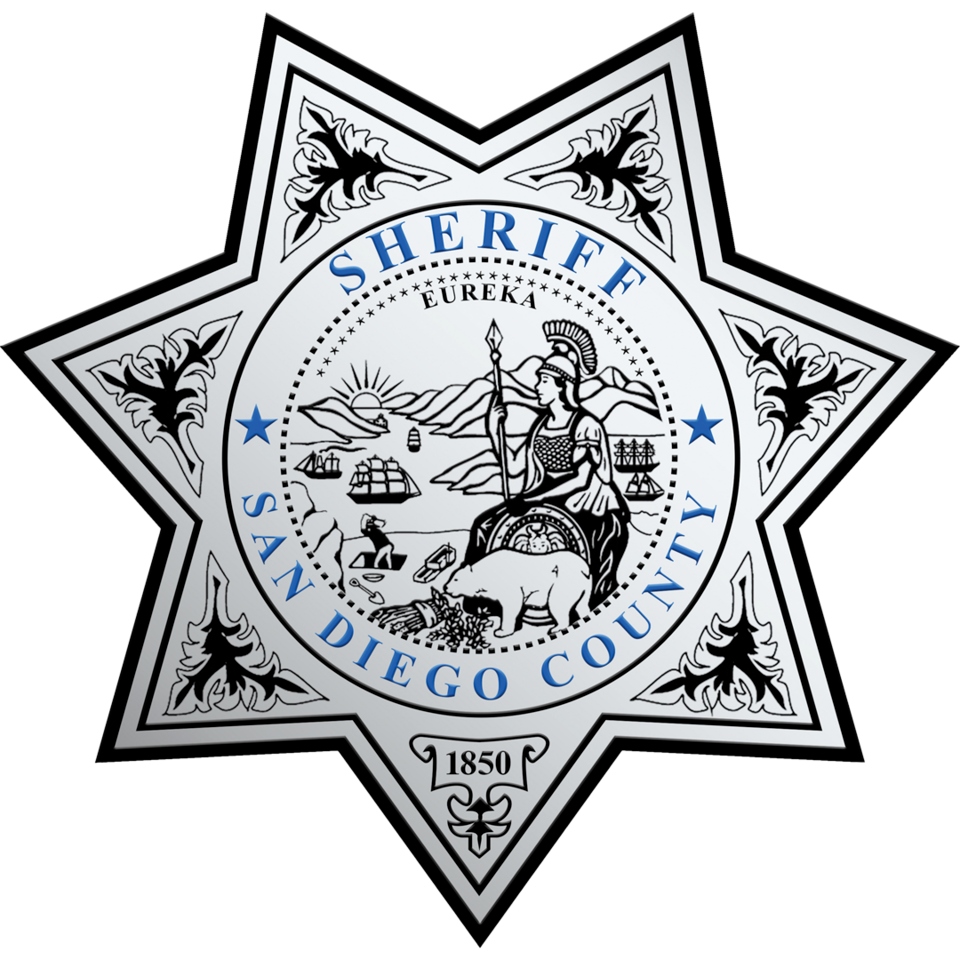 San Diego County Sheriff's Office official badge